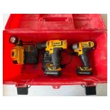 Dewalt 12V Drill, Driver, Batteries, Charger
