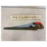 Saw and Sign Wall Hangers