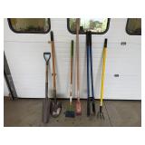 Shovels, Scrapers, Post Hole Digger
