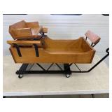 Wooden Sled Decor