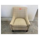 Tan Upholstered Chair