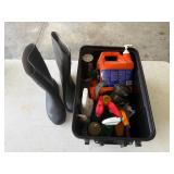 Cleaning Supplies & Boots
