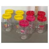 Plastic Double Wall Wine Tumblers