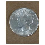 1922 BU 1oz Silver Peace Dollar