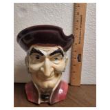 Royal Copley Colonial Man Head Vase / Wall Pocket