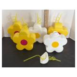 Daisy Tumbler with Straws