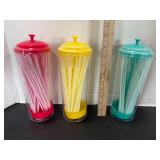 Straws and Containers