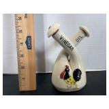 Vintage Ceramic Vinegar and Oil Cruet