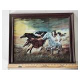 Framed Horse Print