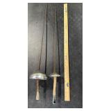 Vintage Fencing Swords