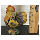 Decorative Enamel Rooster