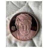 1 Oz Trump Copper Round