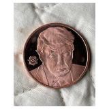 1 Oz Trump Copper Round