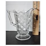 EAPG Daisy and Button Glass Pitcher