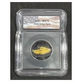 ICG-MS70 Gold Army Tank 1/1000