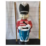 Vintage Drummer Boy Blow Mold