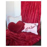 Pillows and Blanket