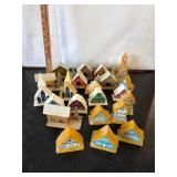 Vintage Christmas Houses