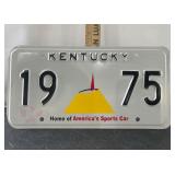 Vintage Kentucky License Plate