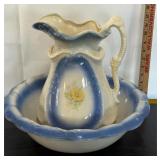 Pitcher and Wash Basin