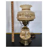 Vintage Quoizel Hurricane Lamp