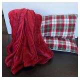 Pillows and Blanket