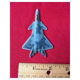 1 Ounce Copper Fighter Jet