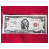 1953 B 2$ Red Note