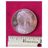 1 Ounce Trump Copper Round