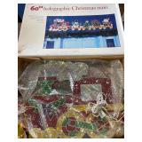 Holographic Christmas Train