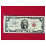 1953 B 2$ Red Note