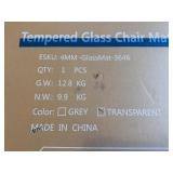 New Tempered Glass Chair Mat