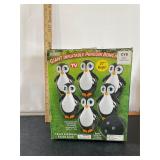 Giant Inflatable Penguin Bowling Set