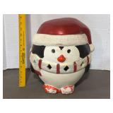 Ceramic Candle Lit Christmas Decoration