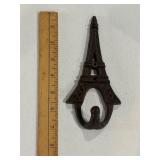 Cast Iron Eiffel Tower Wall Hook