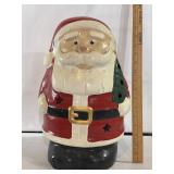 Large Santa Candle Lit Decoration