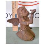 Cast Iron Seated Fairy