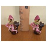 Vintage Pink Pixie Elf Shakers