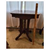 Rolling Marble Top Stand