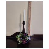 Wooden Candle Stick Holder
