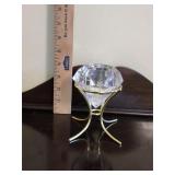Party Lite Crystal Diamond Candle Holder