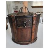 Vintage Oval Storage Box