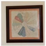 16.5 x 16.5 Framed Quilt Square