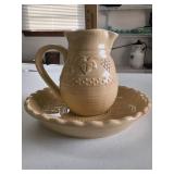 Pitcher and Platter Set