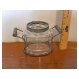 Glass Flower Jar