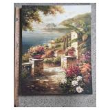 Landscaping Print on Canvas