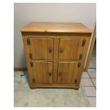 Vintage Icebox Style Cabinet  39 x 33 x 21
