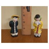 Vintage Asian Couple Shakers