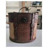 Vintage Oval Storage Box