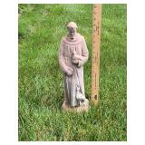 Concrete St. Francis Garden Statue